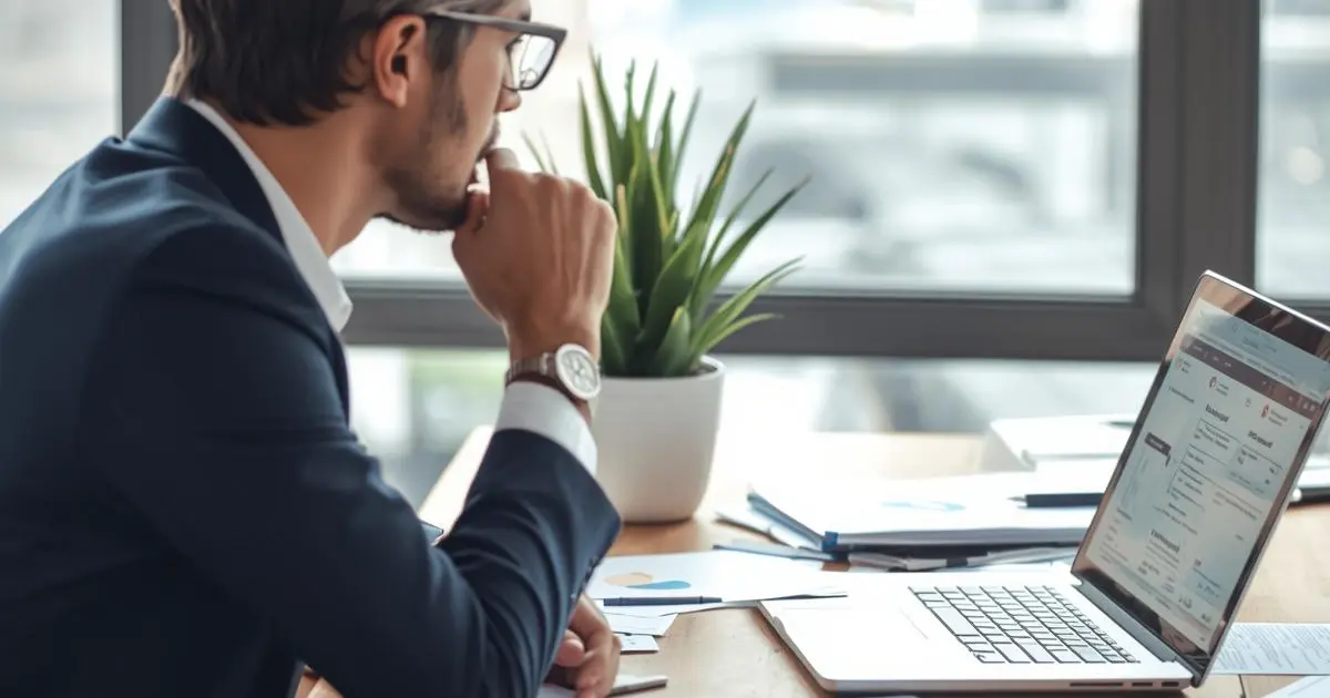 un repreneur qui cherche une entreprise à reprendre