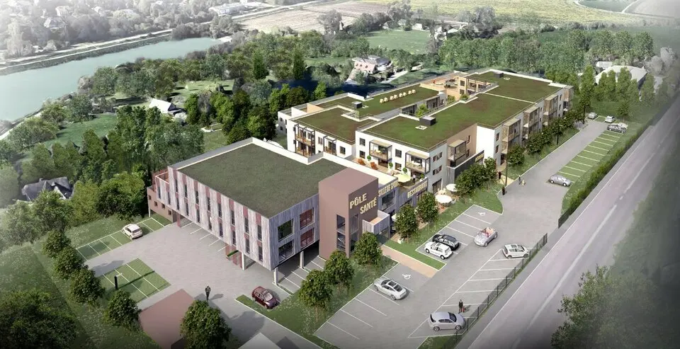 Plateau neuf avec stationnements. Plateau neuf avec stationnements.