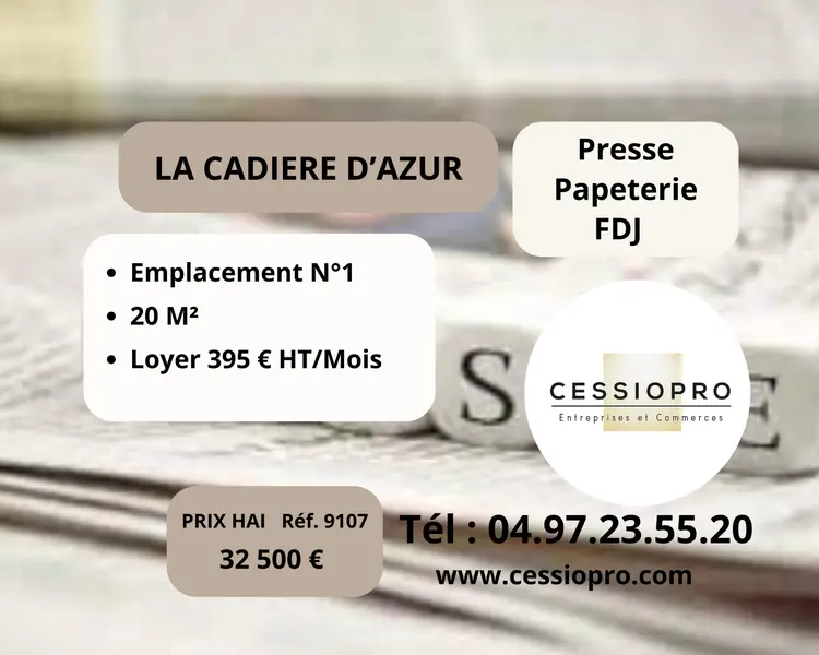 Fonds de commerce à vendre - Boutiques spécialisées - La Cadière-D'Azur (8374...