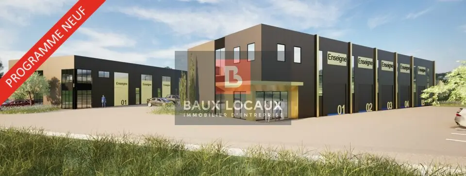 Locaux d'Activité - Sorgues location 166m²