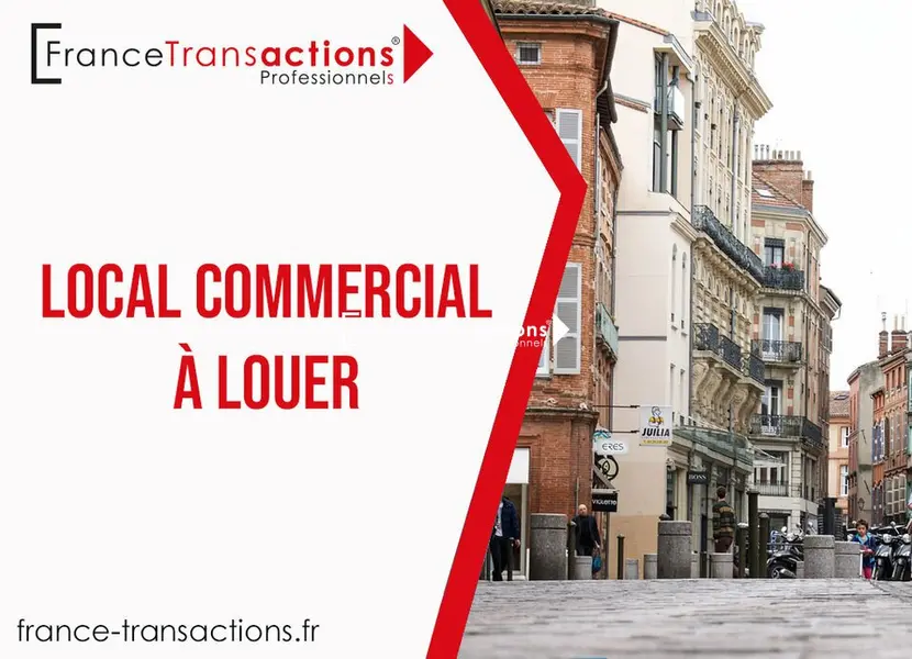 A LOUER LOCAL COMMERCIAL EN BEFA 700 m² AXE PORTET-SUR-GARONNE