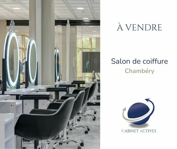 À VENDRE  SALON DE COIFFURE À CHAMBÉRY (73) BELLE OPPORTUNITÉ
