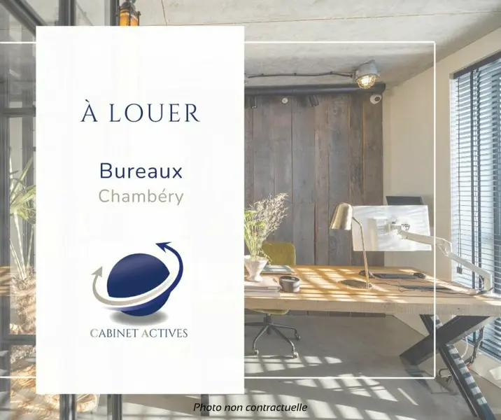 73 CHALLES TRES BEAU  BUREAU A LOUER PROCHE MEDIPOLE 50M2