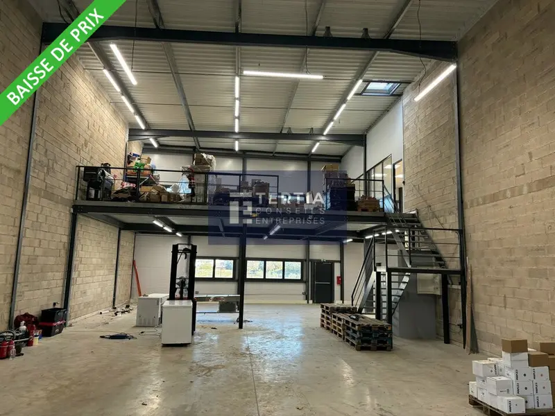 MONTPELLIER EST - LOCAUX ACTIVITES NEUFS A LOUER DE 435 M² ENV. 