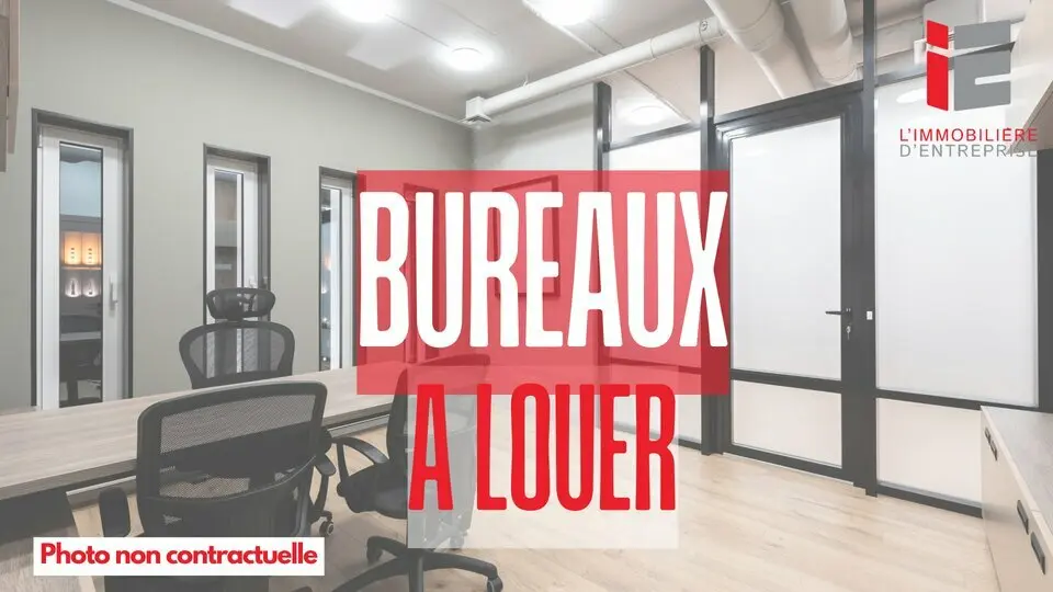  A LOUER BUREAU DE 25,57 m² A VITRE