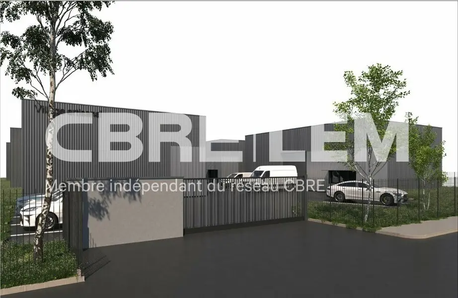 Programme neuf de 5 bâtiments divisibles à partir de 200 m².