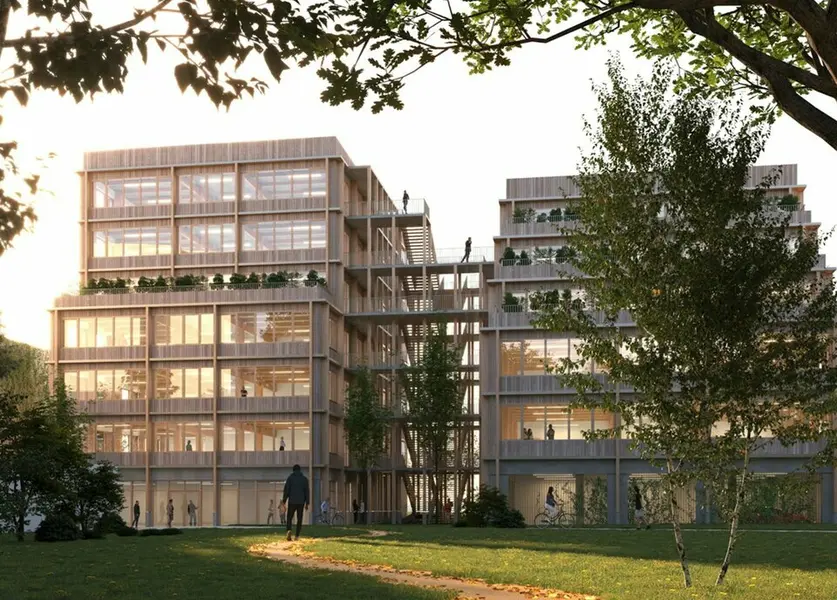 Bureaux Neufs multi- labellisés - STRASBOURG HEYRITZ