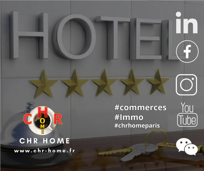 Fonds de commerce à vendre - Hôtellerie - Vernon (27200) - 1 393 600 €