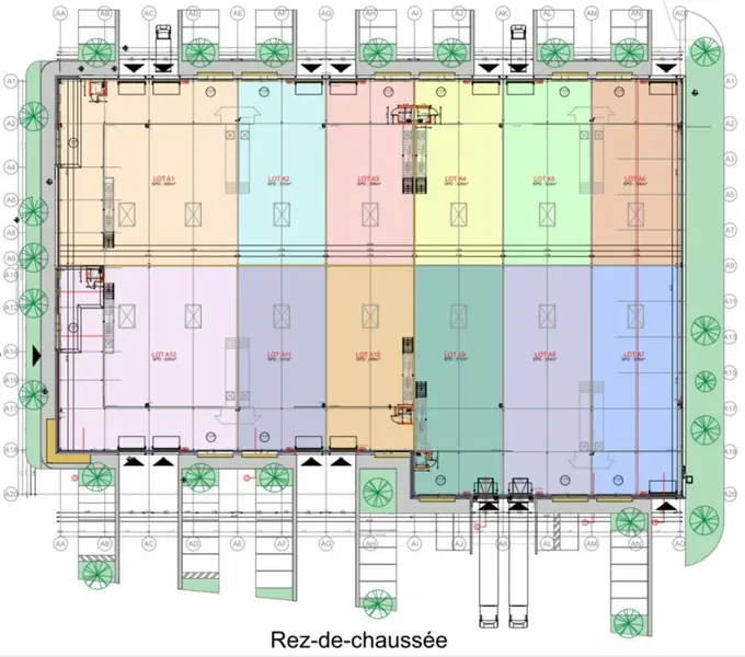 A louer Locaux d'activité 5608m² Saint-Laurent-de-Mure A louer Locaux d'activité 5608m² Saint-Laurent-de-Mure