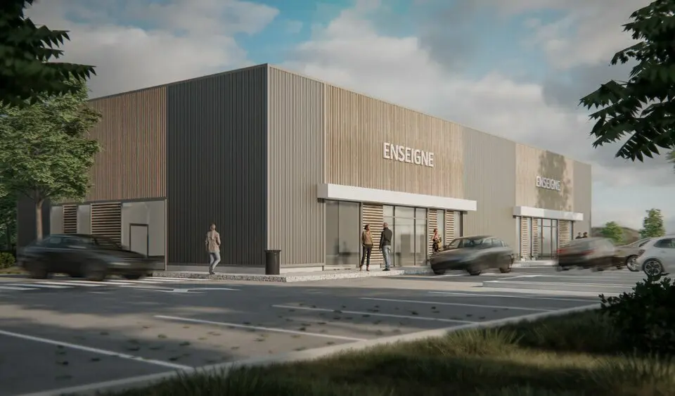 A louer Local commercial  400m² Fitz-James A louer Local commercial  400m² Fitz-James