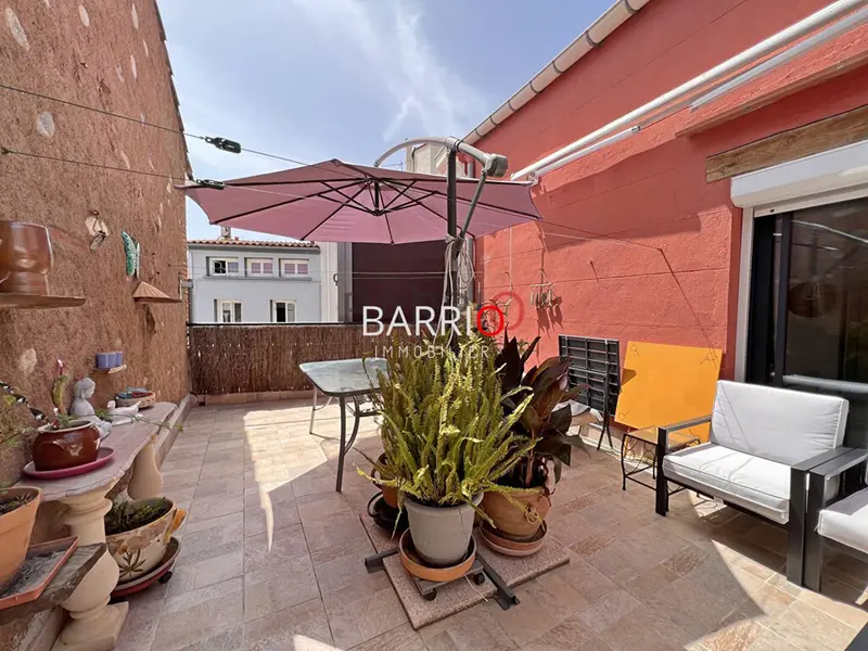 Appartement Le Boulou 3 pièces - Patio - Garage