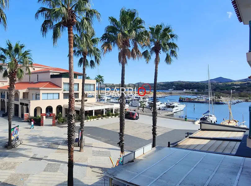 T2 cabine sur le port d'ARGELES SUR MER