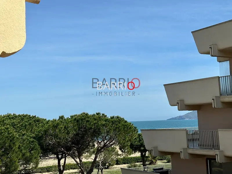 Appartement en première ligne à Argelès-sur-Mer Vue mer et t Appartement en première ligne à Argelès-sur-Mer Vue mer et t