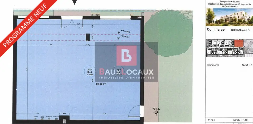 LOCAL COMMERCIAL A  LOUER 80 M² MONTEUX ECOQUARTIER BEAULIEU LOCAL COMMERCIAL A  LOUER 80 M² MONTEUX ECOQUARTIER BEAULIEU