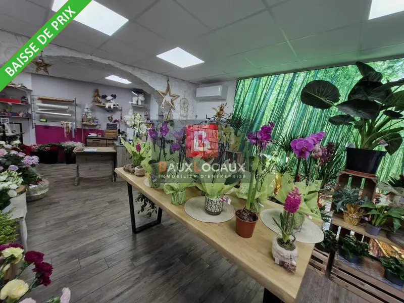 Fonds de commerce à vendre - Fleuriste - La Fare-Les-Oliviers (13580) - 55 000 €