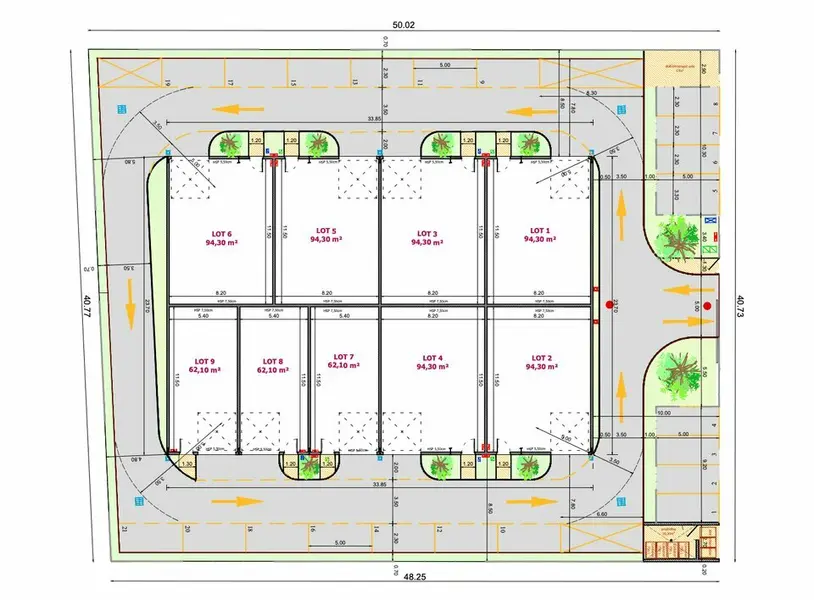 A vendre Locaux d'activité 94.3m² Marcheprime