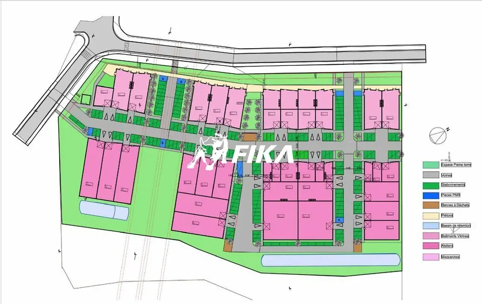 VENTE LOCAL D'ACTIVITE NEUF de 120 à 1215 m²