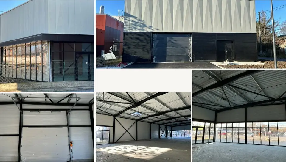 A louer Local commercial de 400 m² Axe Majeur 31200 TOULOUSE