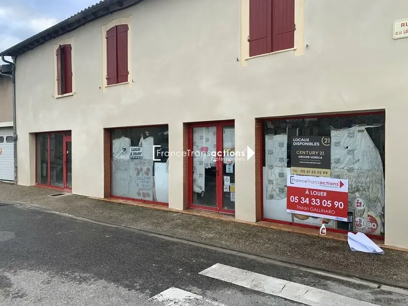 A LOUER LOCAL COMMERCIAL DE 140 m² PLAISANCE-DU-TOUCH