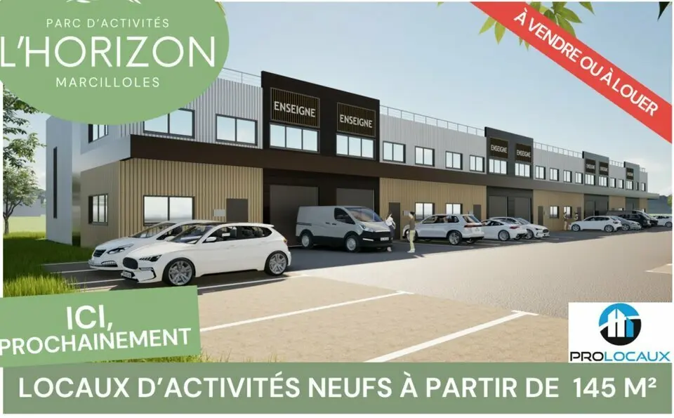 A vendre Locaux d'activité 2552m² Marcilloles