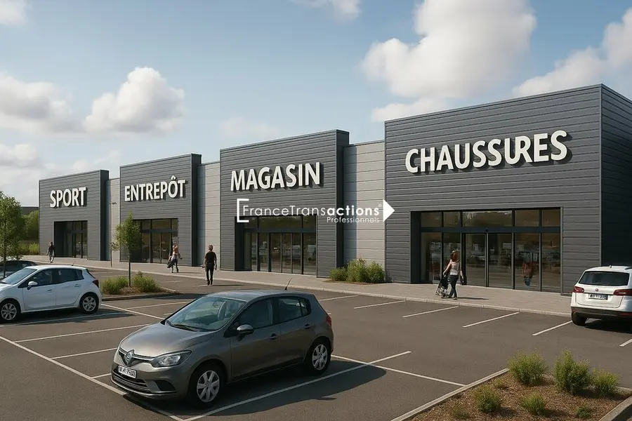 A LOUER LOCAL COMMERCIAL 455 m² RETAIL PARK LOURDES MC DONALD'S