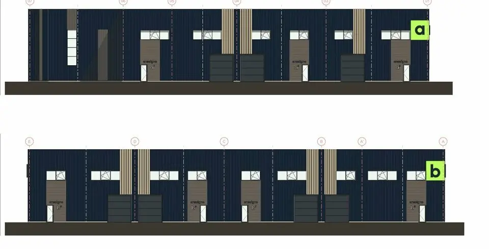 A vendre local d'activité neuf d'environ 242m²