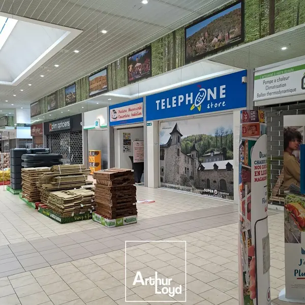 A louer Local commercial  1266m² Chanac-les-Mines