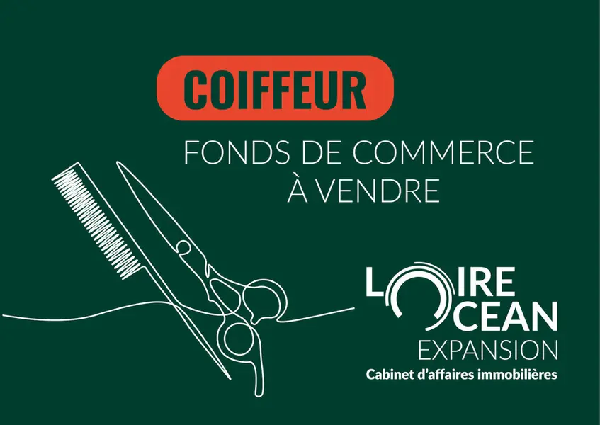 SALON DE COIFFURE - EMPLACEMENT CENTRE-VILLE - PORNIC