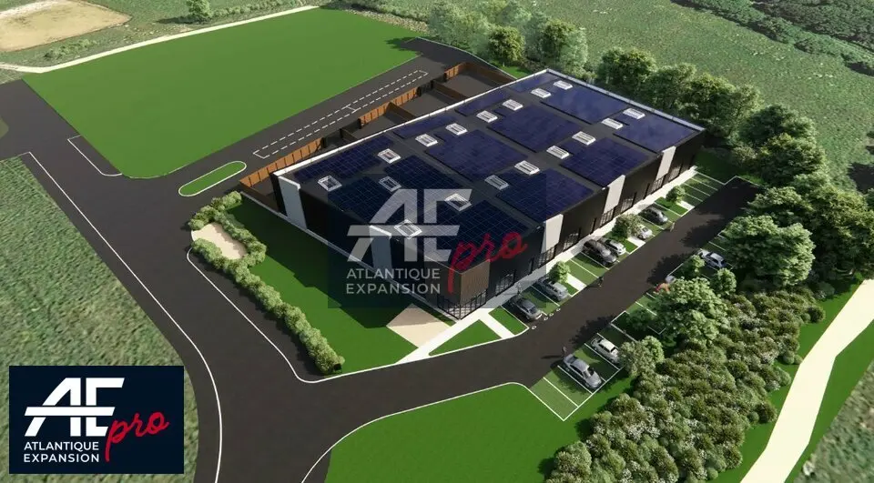 A vendre Locaux d'activité 615m² Saint-Nazaire