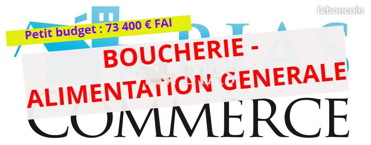 Fonds de commerce à vendre - Alimentation - Aclou (27800) - 73 400 €