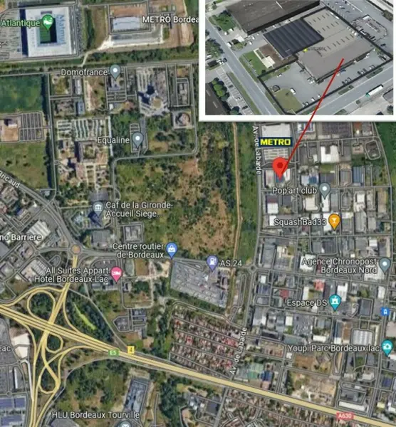 Bureau à louer - Bordeaux (33300) - 467 m² - 3 502 €/mois