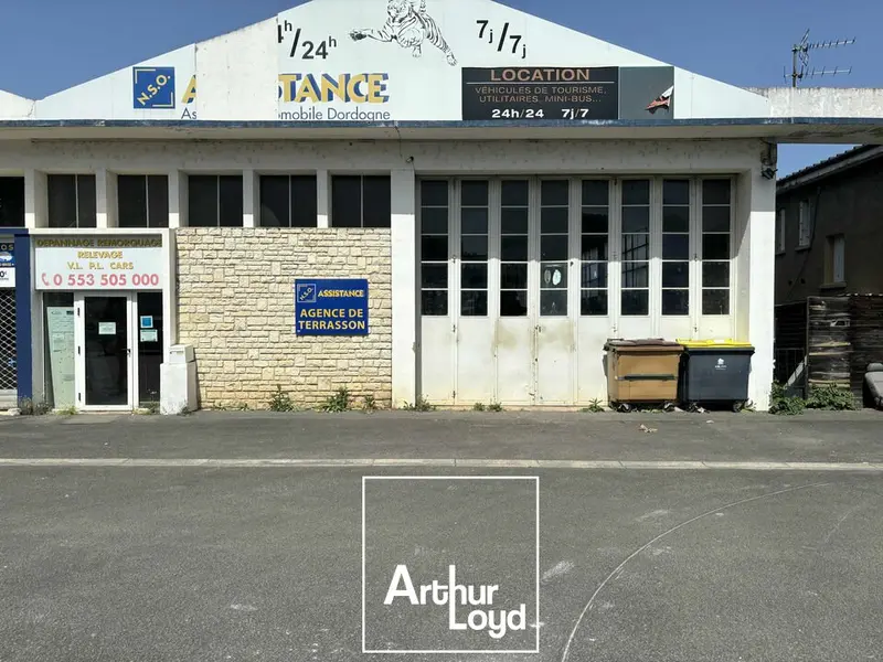 Entrepôt / Activité à louer - Terrasson-Lavilledieu (24120) - 470 m² - 1 200 ...