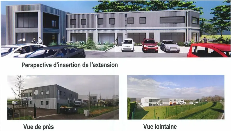 SUR AXE GRAND PASSAGE - AU BORD DE L'A13.