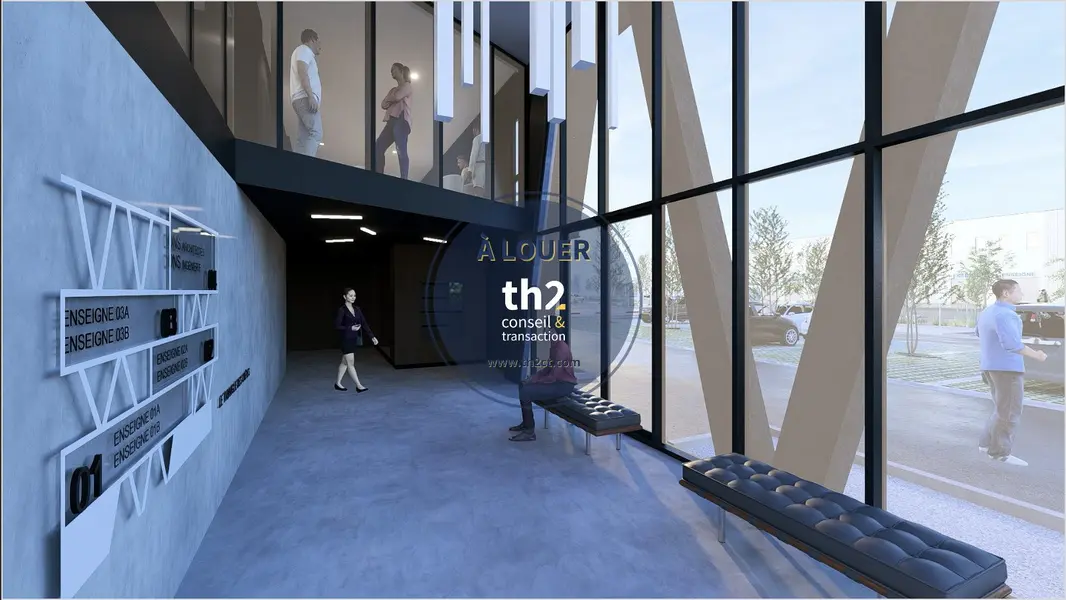 Bureau à louer - Bretteville-Sur-Odon (14760) - 435 m² - 7 250 €/mois