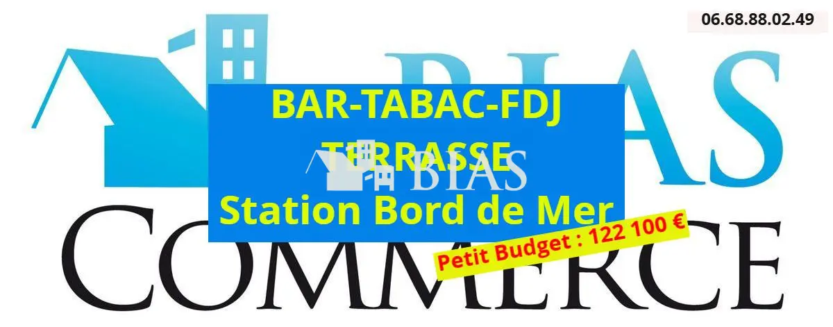 Fonds de commerce à vendre - Cafés et bars - Le Tréport (76470) - 122 100 €