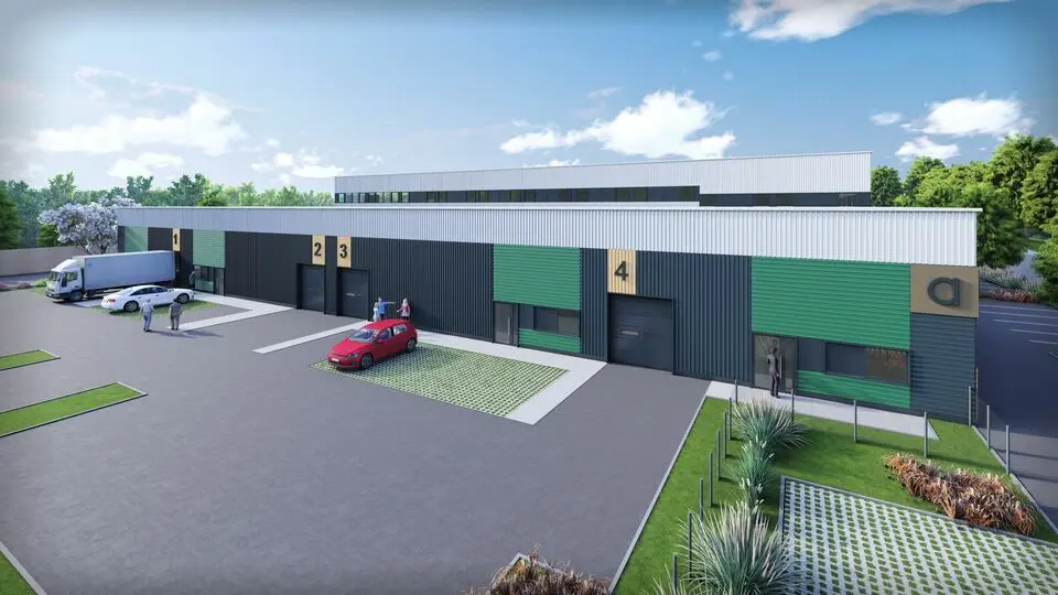 PARC D'ACTIVITES NEUF A LOUER A PARTIR DE 272 M². 