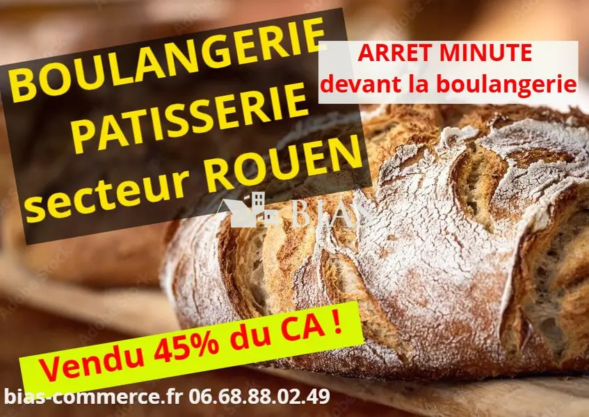 A vendre Fonds de commerce 110m² Rouen