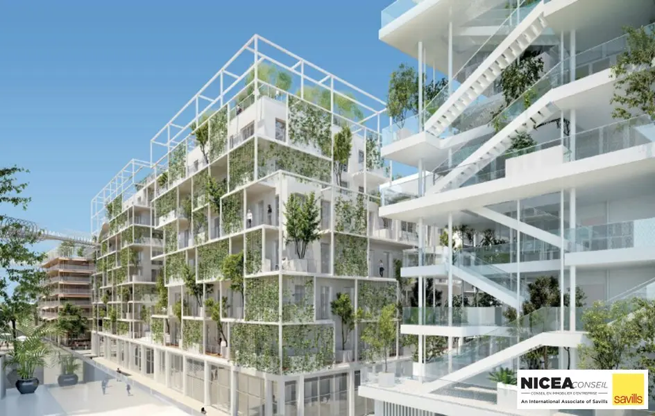A louer Bureaux 419m² Nice