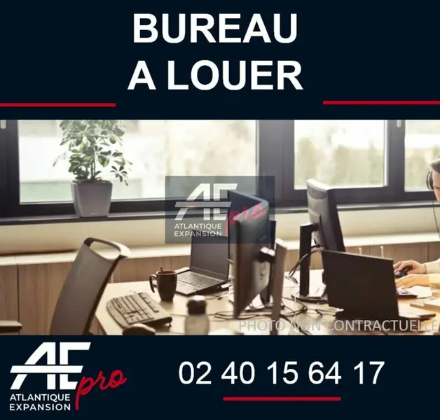 Bureau à louer - Saint-Nazaire (44600) - 49 m² - 950 €/mois