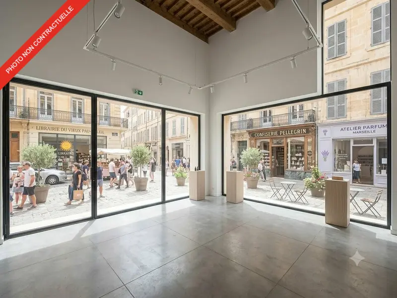 Local Commercial à louer - Marseille 01 (13001) - 70 m² - 5 000 €/mois