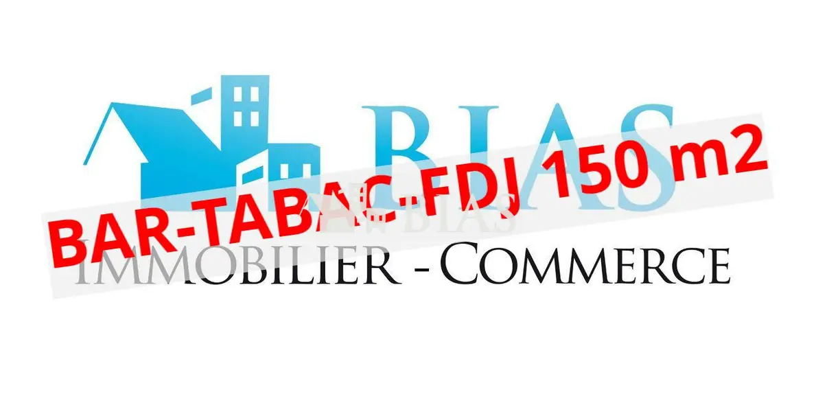 BAR-TABAC-JEUX (150 m2) en centre ville STATION BORD DE MER 76