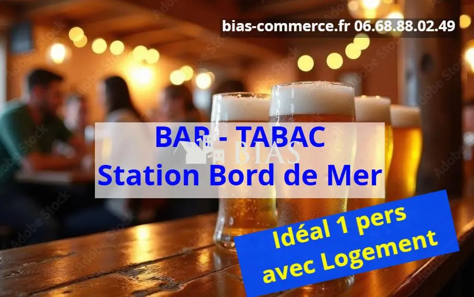 Fonds de commerce à vendre - Cafés et bars - Le Tréport (76470) - 127 700 €