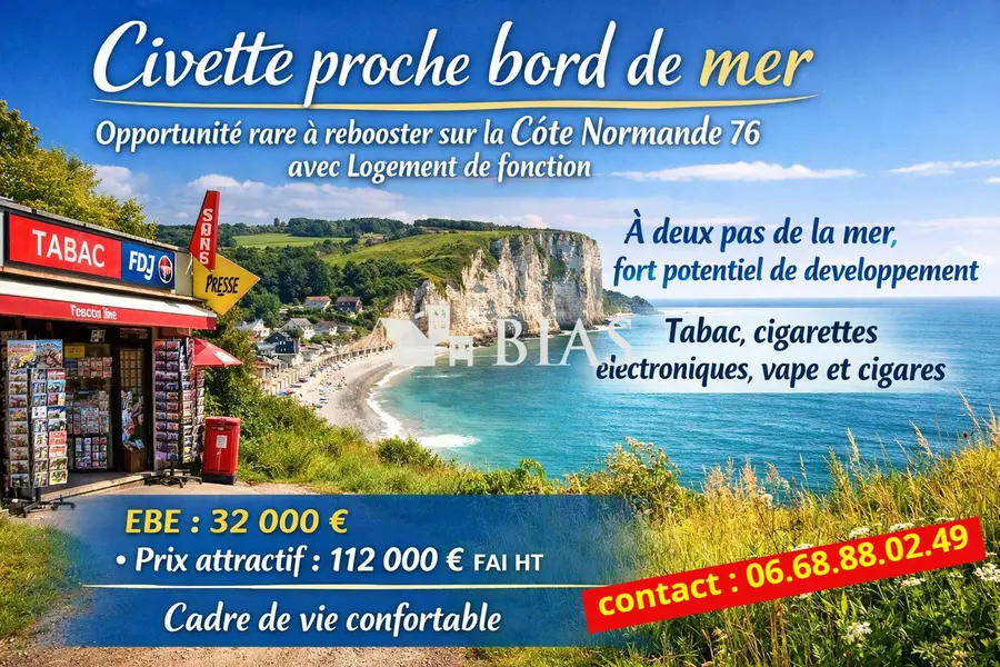 Fonds de commerce à vendre - Boutiques spécialisées - Colleville (76400) - 11...