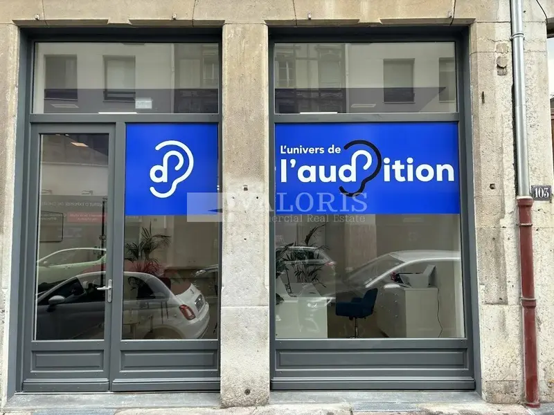A louer Local commercial  63m² Lyon 06