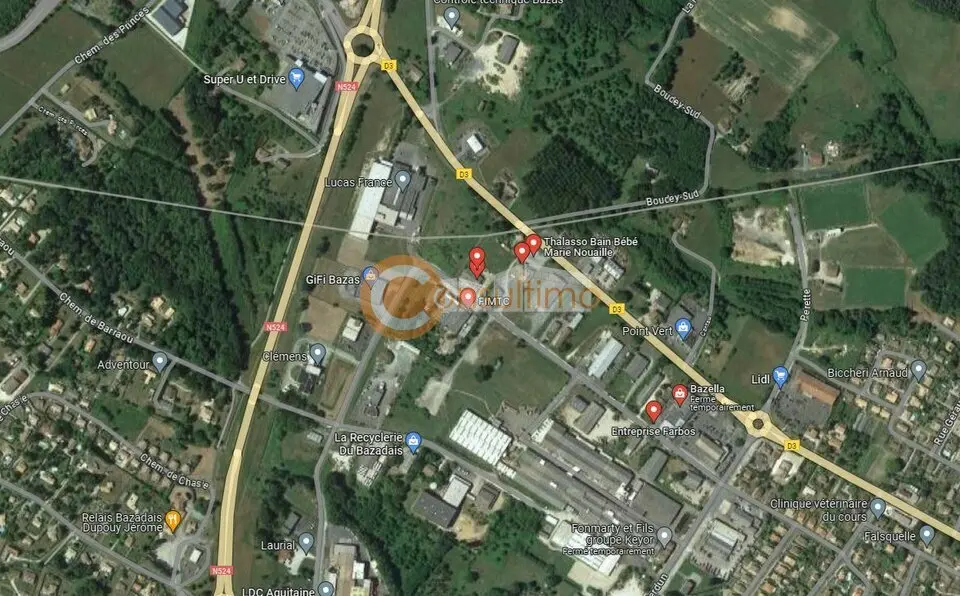A VENDRE - Terrain industriel - BAZAS